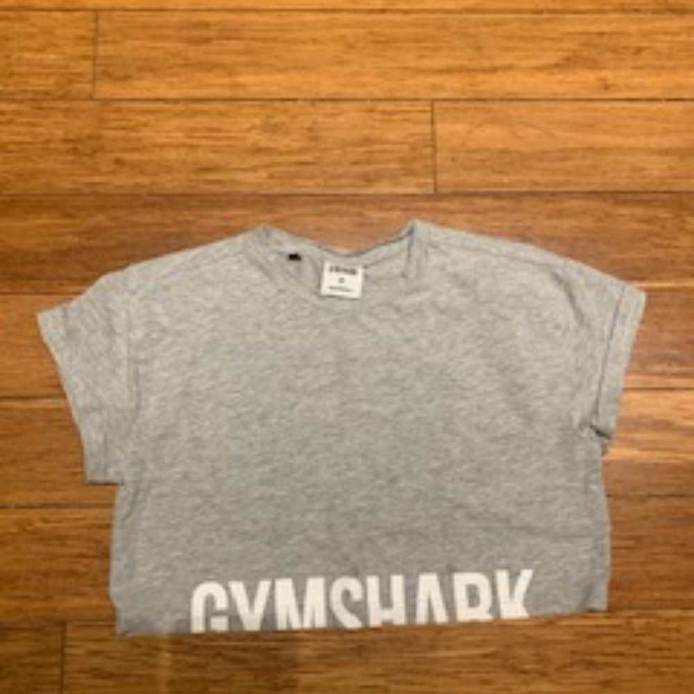 Gymshark Grey Crop Top-XS
